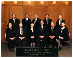 Judith Bailey and the Board of Control (Part of the NMU Historic Photographs Collection)