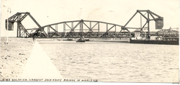 Bascule (Jackknife) bridge