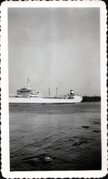 Side View of Freighter