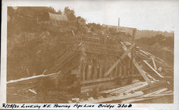 Concrete Pouring for the Victoria Dam Pipeline Bridge Slab