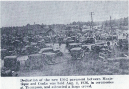 Dedication of US-2 Highway