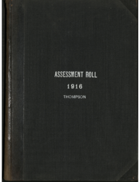 Thompson Township Assessment Roll, 1916