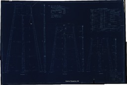 Champion Mine Pulley Stands “E” Hoisting Plant Blueprint