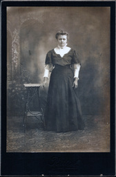 Young Woman with End Table