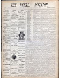 The Weekly Agitator, 1880-09-04