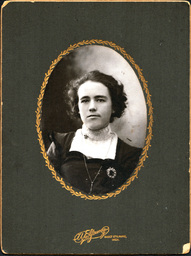 Studio Headshot of Young Woman