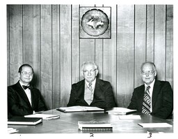 John X. Jamrich, Sam Cohodas, and Fred Sabin (Part of the NMU Historic Photographs Collection)