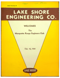 Lake Shore Engineering Company Welcomes the Marquette Range Engineers Club