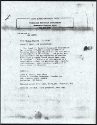 Gannett Grant for Minorities, 1980-01-21