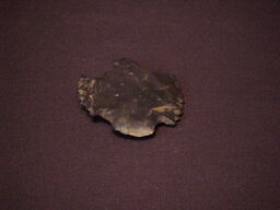 Flint point with eagle shape