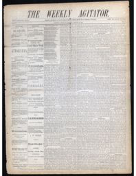 The Weekly Agitator, 1880-01-10