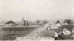 Portage Avenue, 1880, Sault Sainte Marie, Michigan