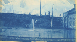 Fountain in Upper Locks Park, Sault Sainte Marie, Michigan