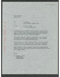 James L. Carter to Allan Niemi, 1972-07-10