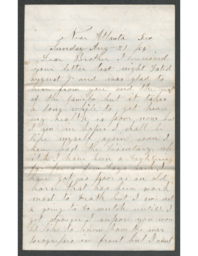 Charles Henry Hatch to James Hatch, 1864-08-21