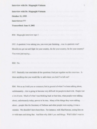 Russell Magnaghi Oral History Interview Transcript, 1995-10-31