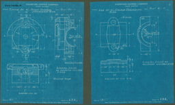 Shaft Columns at the Champion Mine Blueprints