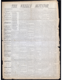 The Weekly Agitator, 1879-11-08