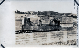 Train Car with Machinery for the Victoria Powerhouse