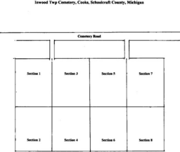 Inwood Township Cemetery Map