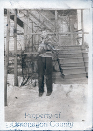 Boy with Kitten