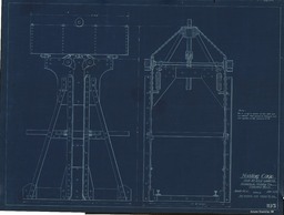 Plan for Hoisting Cage for No.3 and 5 Shafts