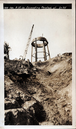 Excavation for the Victoria Dam Penstock at Station 2 and 25