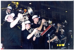 Sound Machine Band Performing (Part of the NMU Historic Photographs Collection)