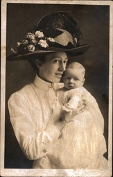 Portrait of Woman and Baby