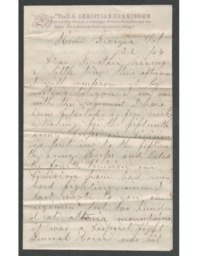 Charles Henry Hatch to James Hatch, 1864-10-22