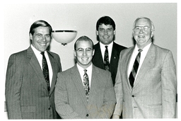 William Vandament and Three Unknown Men (Part of the NMU Historic Photographs Collection)