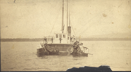 Damaged steamer Pontiac