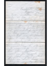 Charles Henry Hatch to James Hatch, 1864-05-01