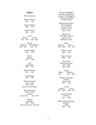 Woodlawn Cemetery Index by Location