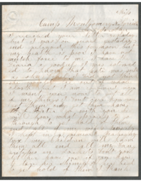 Charles Henry Hatch to James Hatch, undated (3 of 5)