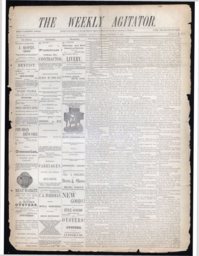 The Weekly Agitator, 1880-11-27