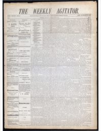 The Weekly Agitator, 1880-05-08