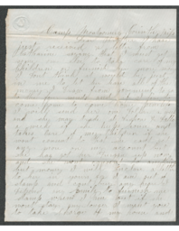 Charles Henry Hatch to James Hatch, undated (5 of 5)