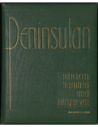 1957 Peninsulan yearbook