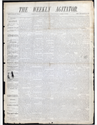 The Weekly Agitator, 1879-10-25