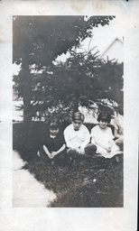 Young Tom Ross with Two Girls