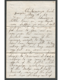 Charles Henry Hatch to James Hatch, 1864-05-06