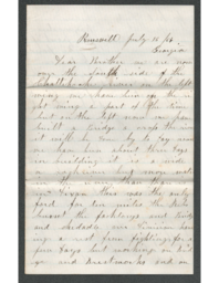 Charles Henry Hatch to James Hatch, 1864-07-16