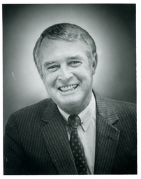 Headshot of Leo Egan (Part of the NMU Historic Photographs Collection)