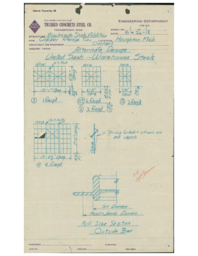 Shop Drawing for Blacksmith Shop Addition