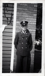 Tom Ross in Ontonagon Fire Department Uniform