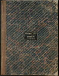 Thompson Township Assessment Roll, 1892