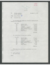 Robert R. Bailey to Richard Laughing, 1974-11-21