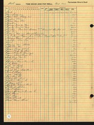 Copper Range Company Payroll, 1940 (116 of 241)