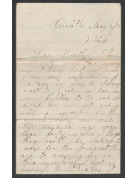 Charles Henry Hatch to James Hatch, 1863-05-03